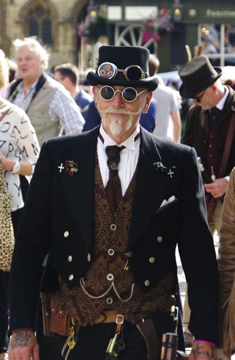 How to recreate this Dapper Steampunk Gentleman (men's steampunk ...