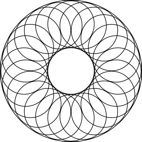 Circle Design Drawing at GetDrawings | Free download