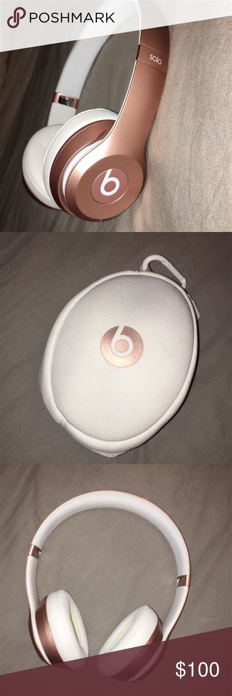 Rose Gold Solo Wireless Beats Headphones | Beats headphones wireless ...