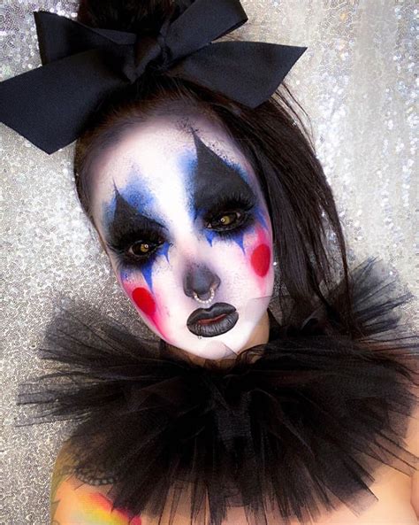 Scary Clown Makeup Looks For Halloween 2020 - The Glossychic | Creepy ...