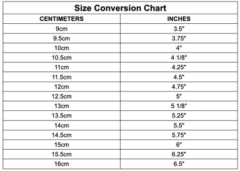 Size Chart - Bits