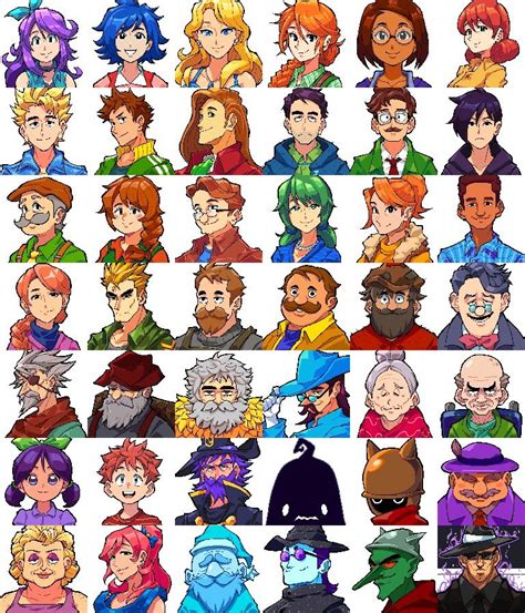 Stardew Valley Characters, Stardew Valley Player by kardiology on ...