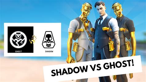 Which Style Should You Pick? Ghost VS Shadow Fortnite - YouTube