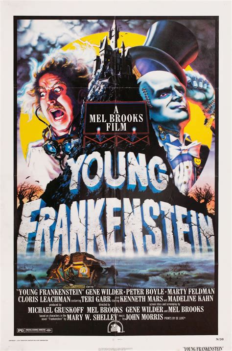 Young Frankenstein Original 1974 U.S. One Sheet Movie Poster ...