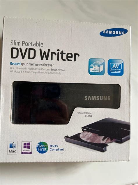 Samsung Slim Portable DVD Writer, Computers & Tech, Parts & Accessories ...