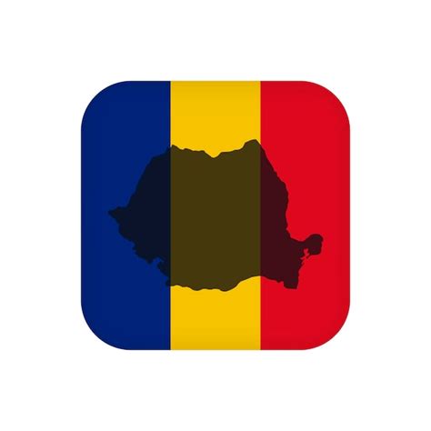 Premium Vector | Romania flag official colors vector illustration