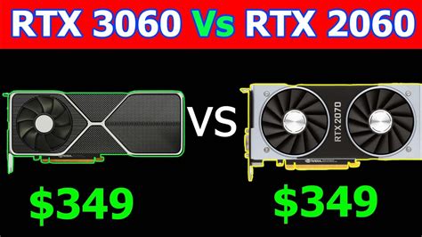 RTX 3060 Vs RTX 2060 1080p, High setting Gaming Benchmarks. - YouTube