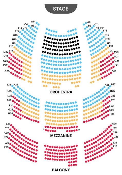 Astor Theater Seating Chart - Theater Seating Chart