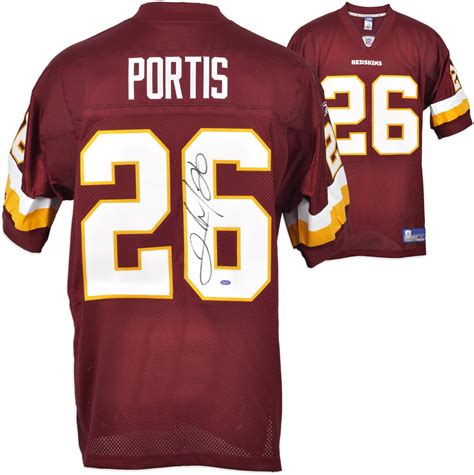 Washington Redskins Clinton Portis Autographed Jersey