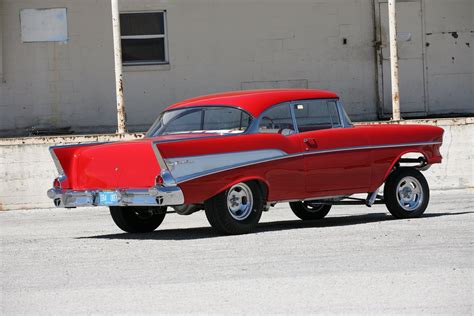 Old-School Cool '57 Chevy "Glamour Gasser" Is A True Hot Rod Cruiser