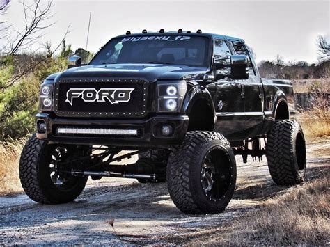 Lifted Ford Diesel Trucks