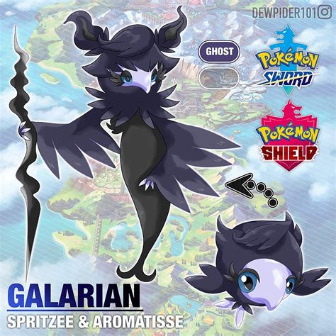 Galarian Spritzee & Aromatisse : r/PokemonSwordAndShield