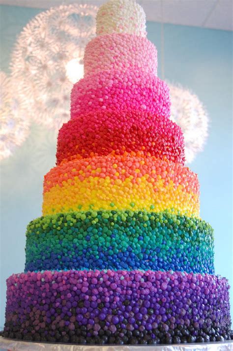 Rainbow Birthday Cake