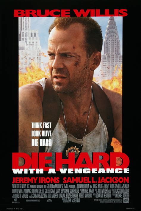 Die Hard: With a Vengeance (1995) - Posters — The Movie Database (TMDB)