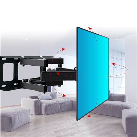 UBesGoo 32-70" Full Motion LCD LED Plasma Flat TV Wall Mount Bracket 55 ...