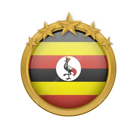 Uganda Flag Vector, Uganda, Flag, Uganda Flag PNG and Vector with ...