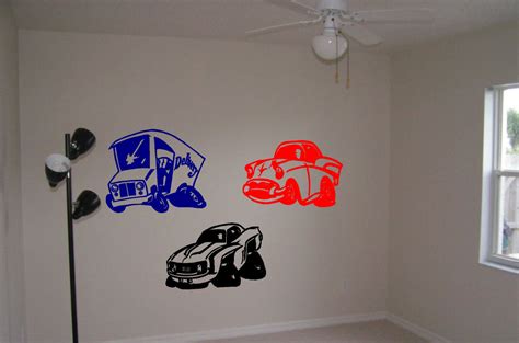 Cars Hot Rod Wall Stickers Wall Art