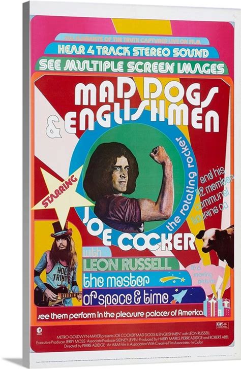 Mad Dogs And Englishmen - Vintage Movie Poster | Great Big Canvas