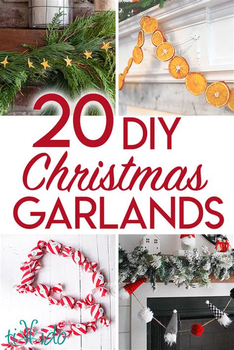 20 DIY Christmas Fireplace Garlands | Tikkido.com