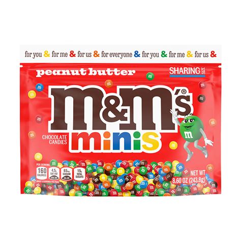 Peanut Butter M&M'S Minis, 8.6oz | M&M'S | M&M'S