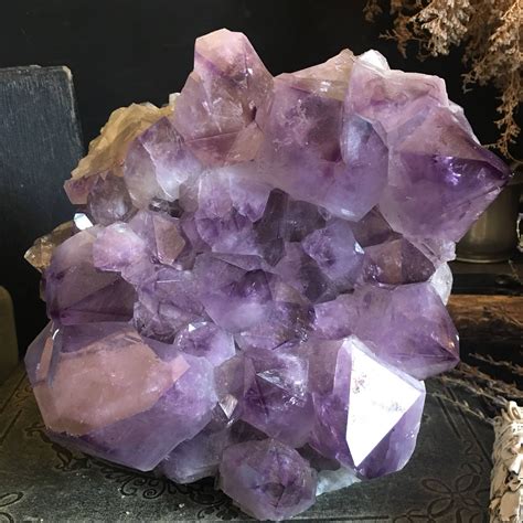 Large Amethyst / Raw Crystal Cluster / Large Amethyst Cluster / Raw ...