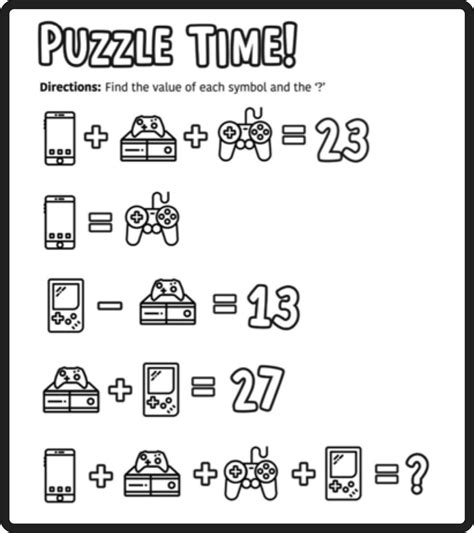 Free Math Puzzles — Mashup Math