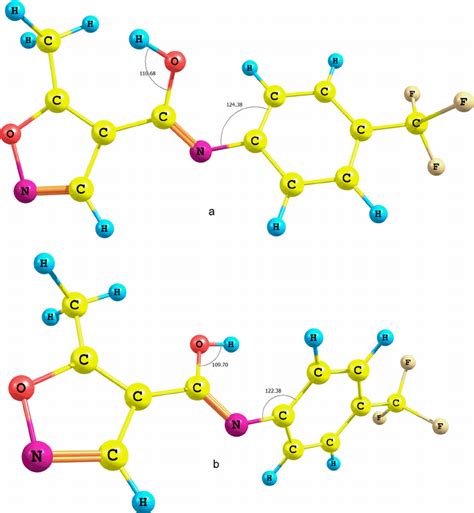 Tautomers of 1 with different positions ( a and b ) of hydroxyl groups ...