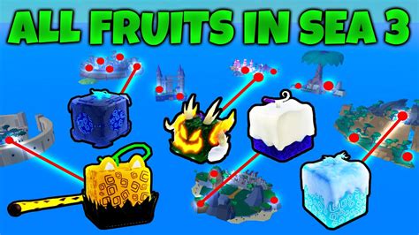 All Fruit Spawn Locations (Blox Fruits) SEA 3 - YouTube