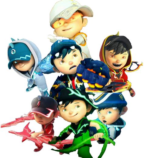 Boboiboy Kuasa 7 Dalam The Movie Render Ver 3 by boyfermediaarts on ...