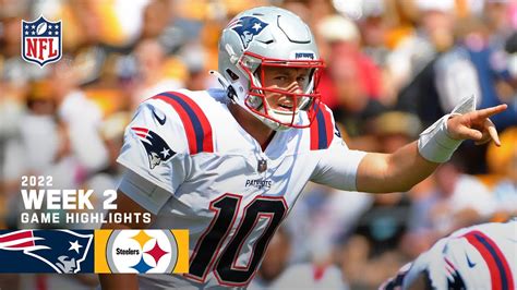 New England Patriots vs. Pittsburgh Steelers | Week 2 Game Highlights ...