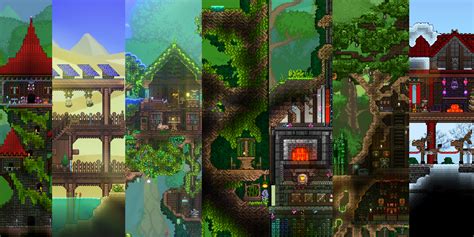 NPC Themed Houses - Maps - Terraria