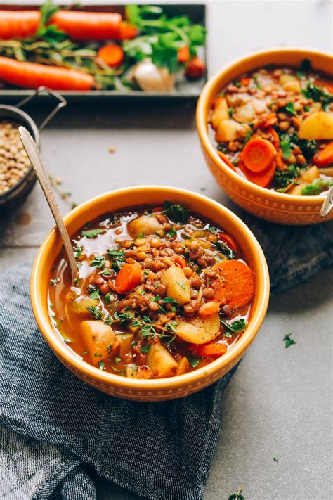 1-Pot Vegan Lentil Soup | Minimalist Baker Recipes