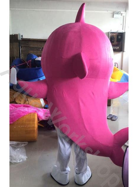 Pink Shark Mama Shark Costume Mascot Costume Kids Event Mascot | Etsy