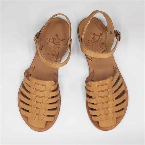 Sandals With Covered Toes for women | Pagonis Greek Sandals