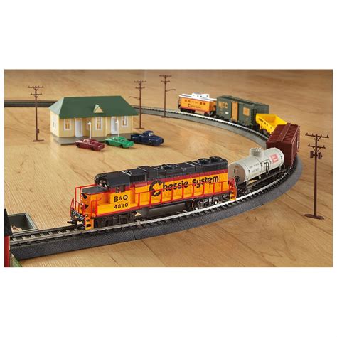 Walthers® Rail Blaster HO-scale Electric Train Set - 301211, Remote ...