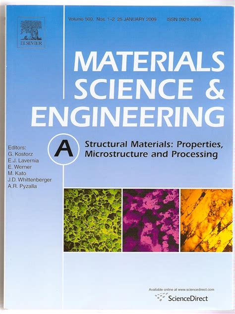 Materials Science & Engineering A (Structural Materials: Properties ...