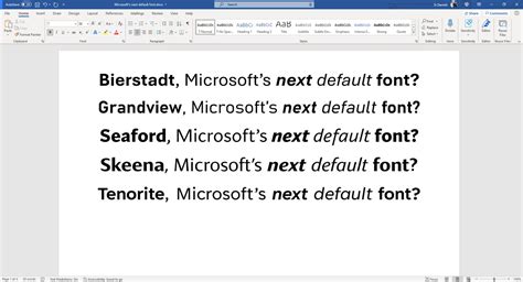 Microsoft Is Crowd-Testing Its Next Default Font, and Other News – SURFACE