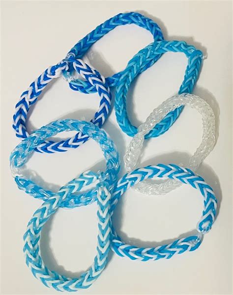 Rubber band bracelets colors ideas | Rainbow loom bracelets easy, Loom ...