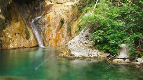 Cascadas de Nidri en la isla de Lefkada, Grecia 2022