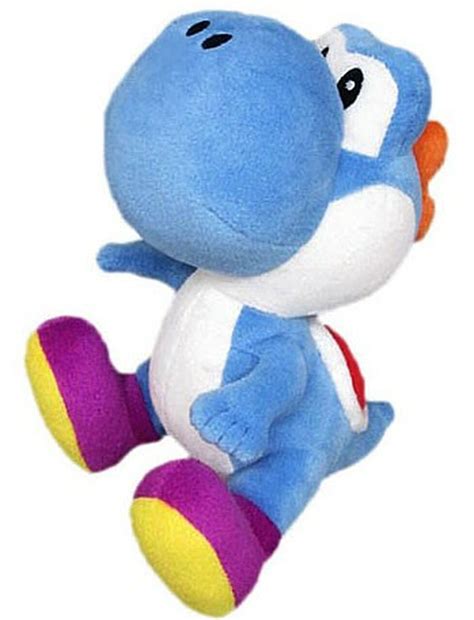 Super Mario Bros Yoshi 6 Plush Blue San-Ei - ToyWiz