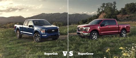 2021 Ford F-150 SuperCab vs. SuperCrew Comparison | Phil Long Ford Raton