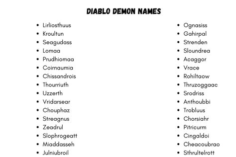 What Is The Use Of The Demon Names Generator? – Blue Remembered Hills