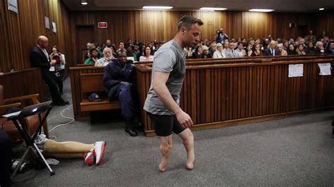 Oscar Pistorius Removes His Artificial Legs at Sentencing Hearing - The ...