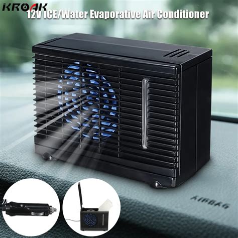 KROAK 12/24V Portable Mini Car Air Conditioner Home Car Cooler Cooling ...