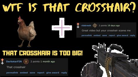 Why do I use a BIG crosshair? (CSGO) - YouTube