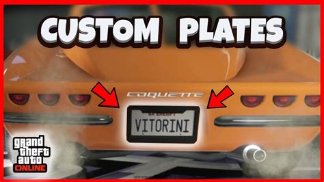 How To Get Custom License Plates In Gta 5 - Design Talk