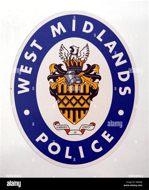 West Midlands Police badge Stock Photo - Alamy