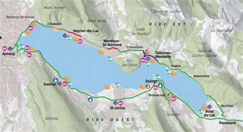 Annecy lac » Voyage - Carte - Plan