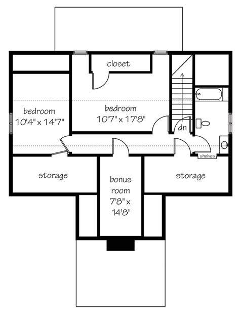 Garden Home Cottage - | Southern Living House Plans