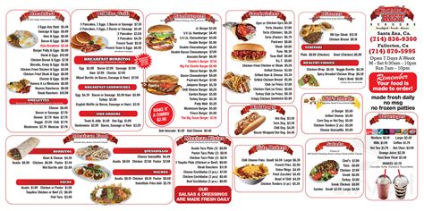 Charlie S Best Burgers Fullerton Menu - Get More Anythink's